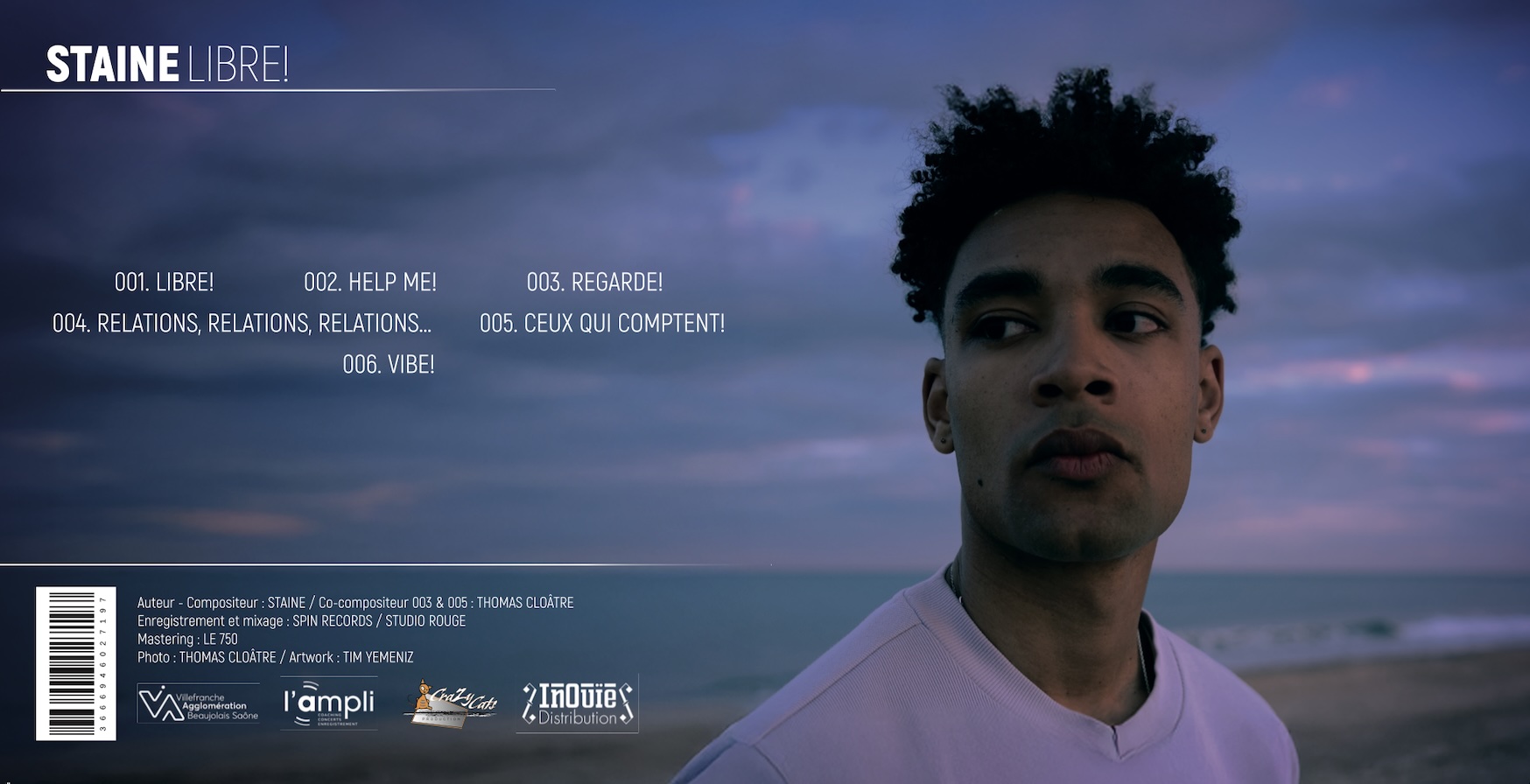 STAINE dévoile son premier EP « LIBRE! »